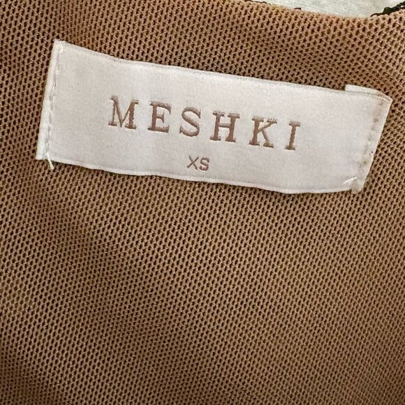 Meshki Joelle Lace Cupped Maxi Dress Black XS - Picture 7 of 7